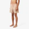 Halflange boxershort met krokodillenprint