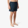 Halflange boxershort met krokodillenprint