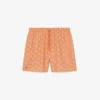 Halflange boxershort met krokodillenprint