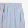Halflange boxershort met krokodillenprint
