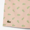 Halflange boxershort met krokodillenprint