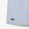Halflange boxershort met krokodillenprint