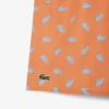 Halflange boxershort met krokodillenprint