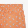 Halflange boxershort met krokodillenprint