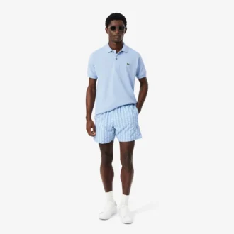 Halflange boxershorts met Monogram-print