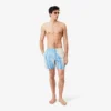 Halflange gestreepte zwemkleding