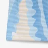 Halflange gestreepte zwemkleding