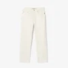 Heren 5-pocket indigo jeans met rechte pasvorm