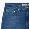 Heren 5-pocket indigo jeans met rechte pasvorm