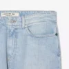 Heren 5-pocket indigo jeans met rechte pasvorm