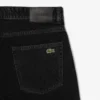Heren 5-pocket indigo jeans met rechte pasvorm