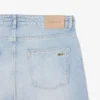 Heren 5-pocket indigo jeans met rechte pasvorm