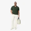 Heren 5-pocket indigo jeans met rechte pasvorm
