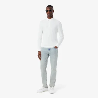 Heren 5-pocket slim fit indigo jeans