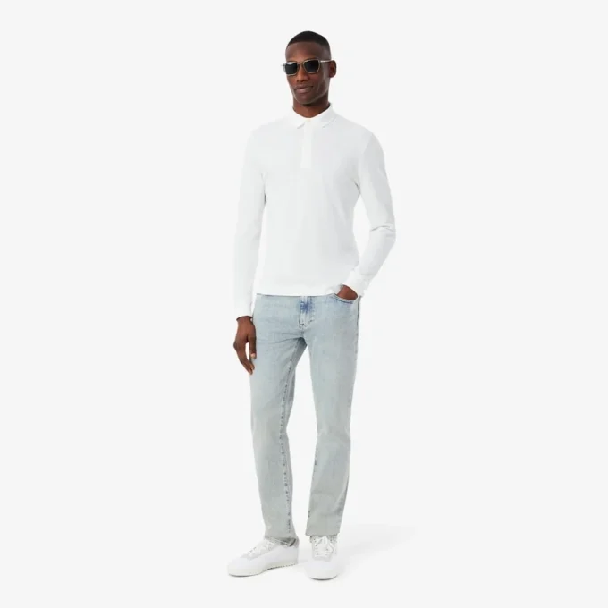 Heren 5-pocket slim fit indigo jeans