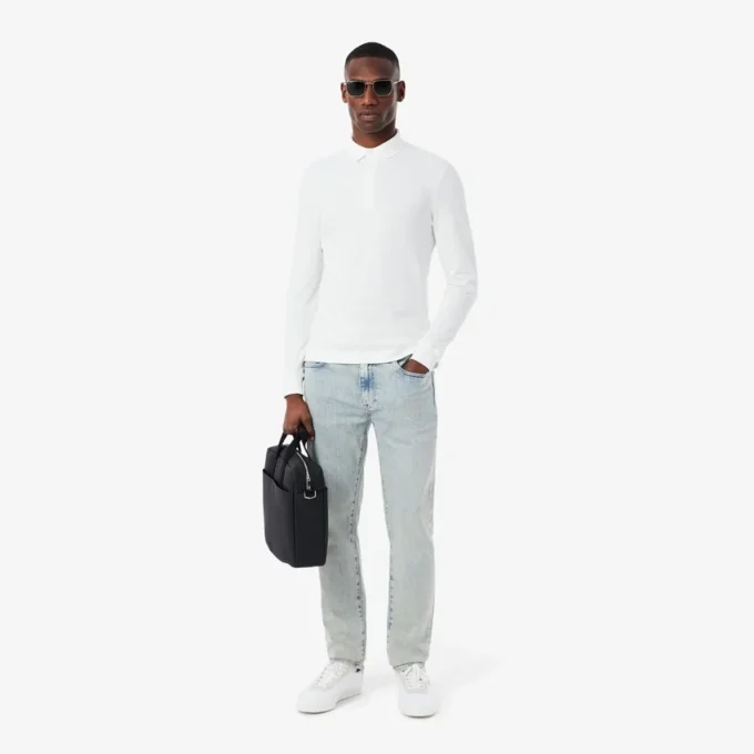 Heren 5-pocket slim fit indigo jeans