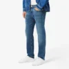Heren 5-pocket slim fit indigo jeans