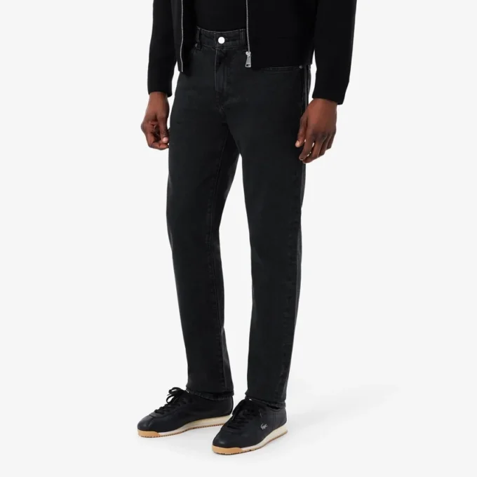 Heren 5-pocket slim fit indigo jeans