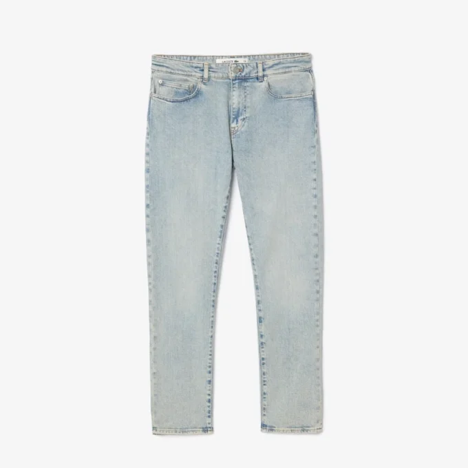 Heren 5-pocket slim fit indigo jeans