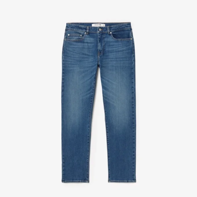 Heren 5-pocket slim fit indigo jeans
