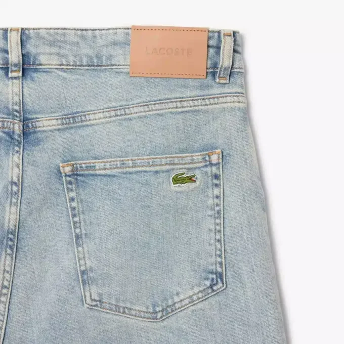 Heren 5-pocket slim fit indigo jeans