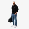 Heren 5-pocket slim fit indigo jeans