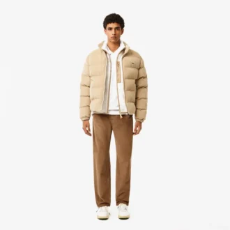 Heren 5-pocket velours broek met rechte pasvorm