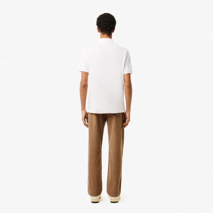 Heren 5-pocket velours broek met rechte pasvorm