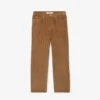 Heren 5-pocket velours broek met rechte pasvorm