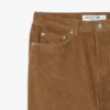Heren 5-pocket velours broek met rechte pasvorm