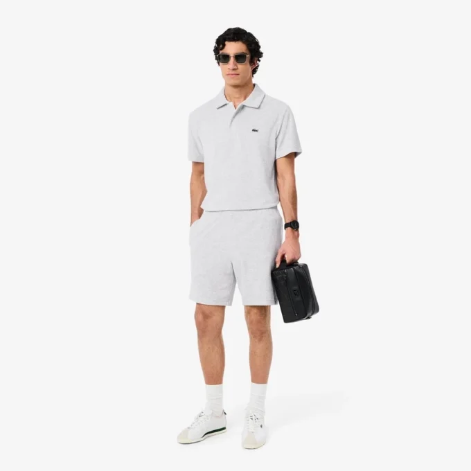 Heren-badstofshort