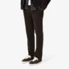 Heren chino met normale pasvorm van corduroy