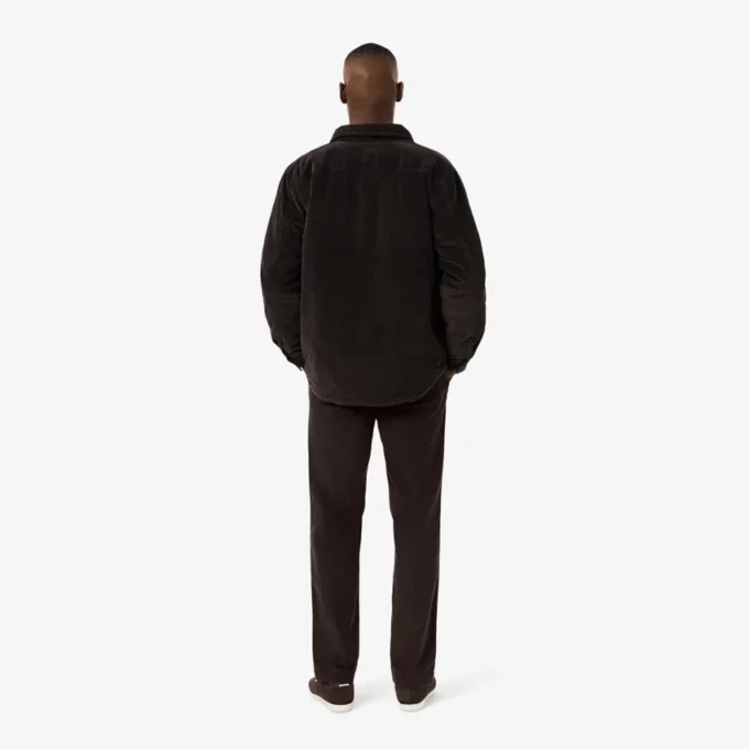 Heren chino met normale pasvorm van corduroy