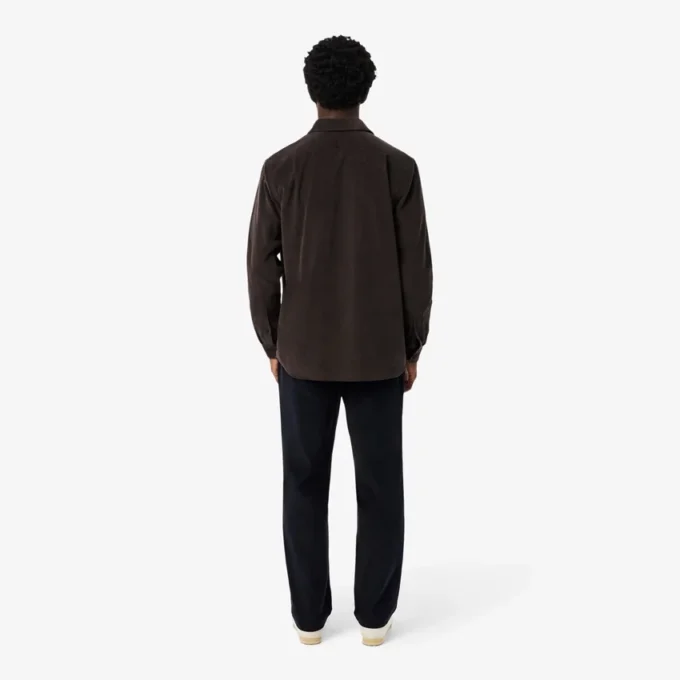 Heren chino met normale pasvorm van corduroy