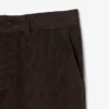 Heren chino met normale pasvorm van corduroy