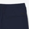 Heren chino van wolflanel met normale pasvorm