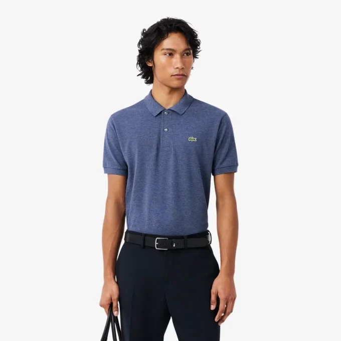 Heren Classic Fit L.12.12 gemêlede Polo