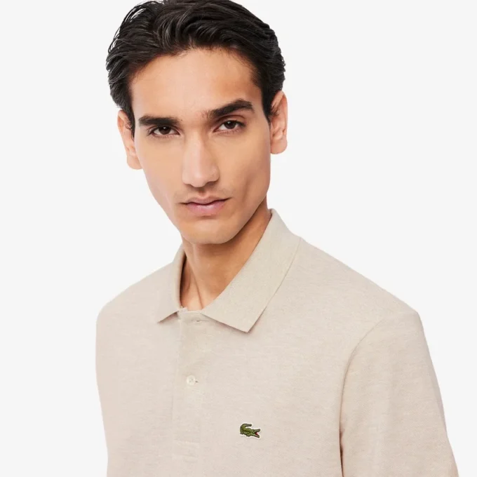 Heren Classic Fit L.12.12 gemêlede Polo