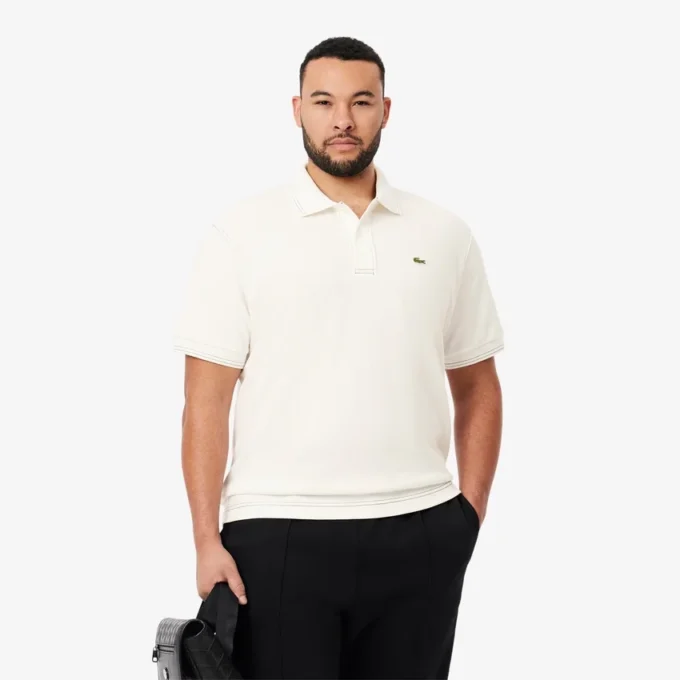 Heren Classic Fit L.12.12 Heavy Piqué Polo