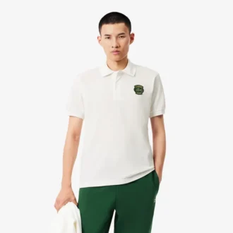 Heren Classic Fit Petit Piqua Badge Polo