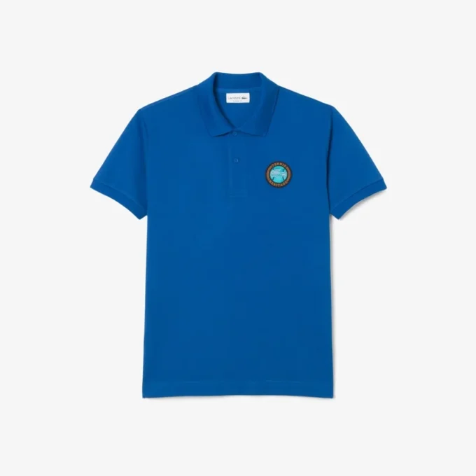 Heren Classic Fit Petit Piqua Badge Polo