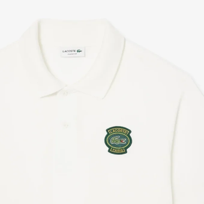 Heren Classic Fit Petit Piqua Badge Polo
