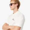 Heren Classic Fit Piqué-polo met geborduurd motief