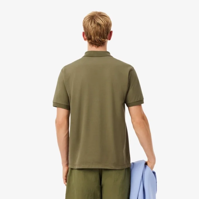 Heren Classic Fit Piqué-polo met geborduurd motief