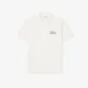 Heren Classic Fit Piqué-polo met geborduurd motief