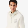 Heren Classic Fit Piqué Sweatshirt met rits
