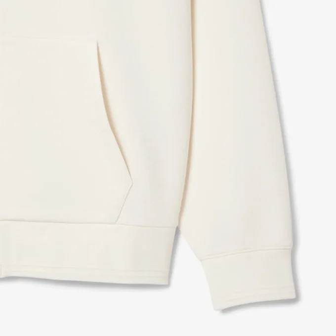 Heren Classic Fit Piqué Sweatshirt met rits