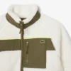 Heren Colorblock Sherpa fleecejas