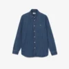 Heren denim shirt met normale pasvorm