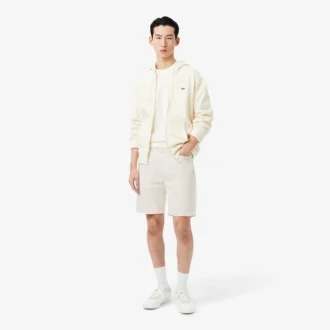 Heren denimshort met rechte pasvorm